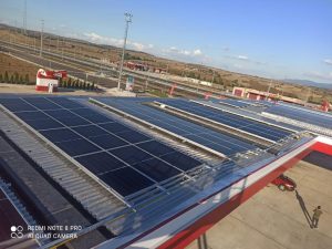 Malkara Petrol Ofisi 300 KW Çatı GES